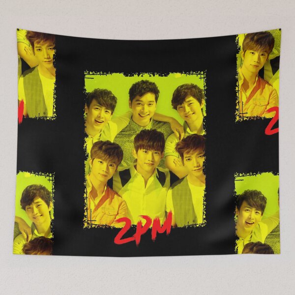 Item preview, 2PM Kpop Group Members Yellow Kpop RGB Color Design designed and sold by Piosenka Art.