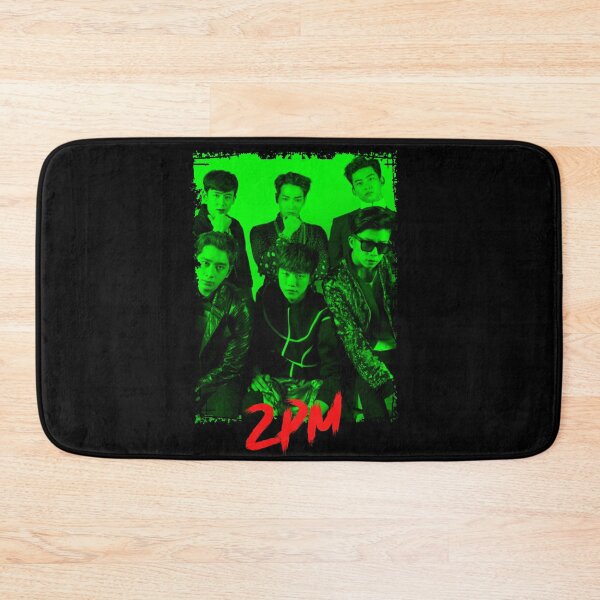 Item preview, 2PM Kpop Group Members Green Kpop RGB Color Design designed and sold by Piosenka Art.