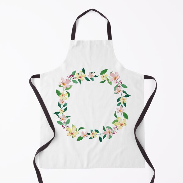 Artikelvorschau, Aquarell Botanischer Blumenkranz entworfen und verkauft von monodesigns.