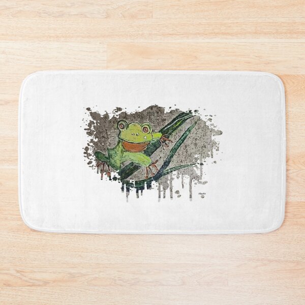 Item preview, Leafing Lounging Leaping Frog designed and sold by EloiseArt.