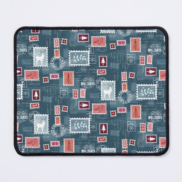 Christmas stamps Mouse Pad