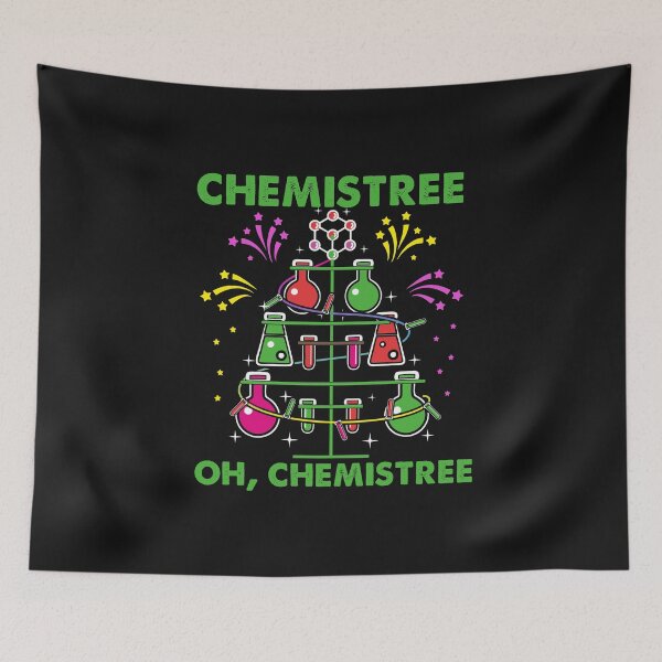 Item preview, Chemistree Chemistry Christmas Tree Pun Science Funny Gift designed and sold by alenaz.