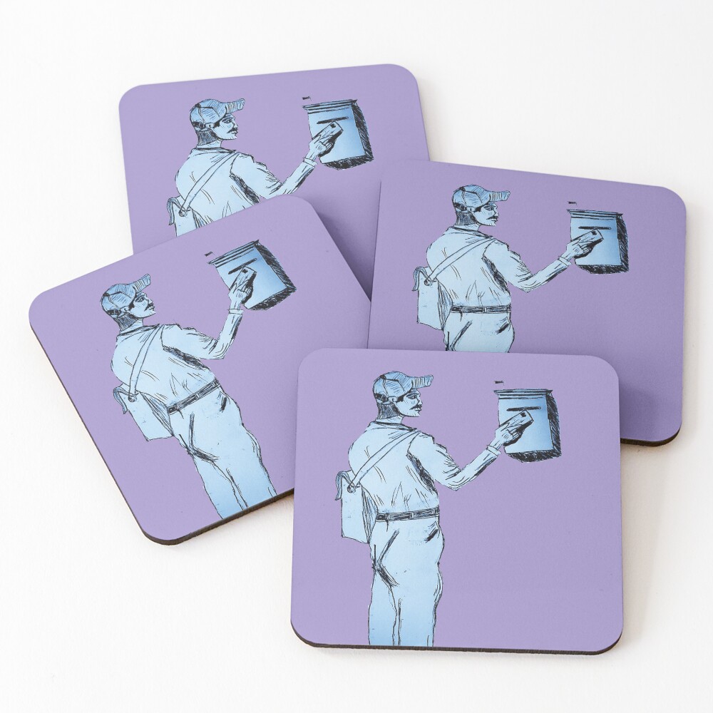 Item preview, Coasters (Set of 4) designed and sold by Rritu.