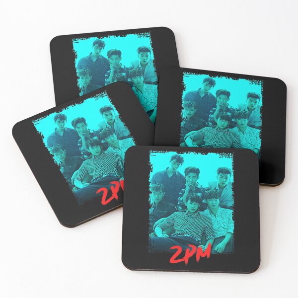 Item preview, 2PM Kpop Group Members Blue Kpop RGB Color Design designed and sold by Piosenka Art.