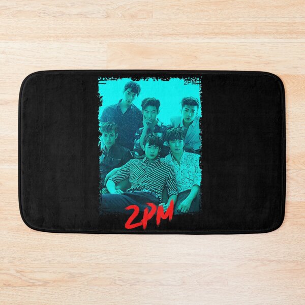 Item preview, 2PM Kpop Group Members Blue Kpop RGB Color Design designed and sold by Piosenka Art.