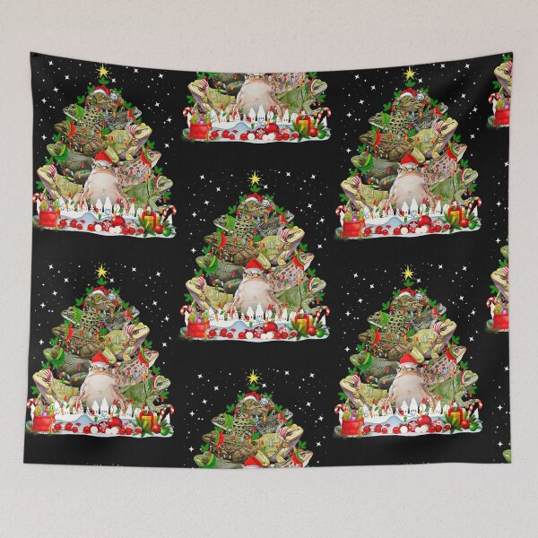 Item preview, Funny Frog Christmas Tree Xmas designed and sold by Nguyenhaithanh.