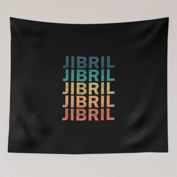 Item preview, Jibril Name T Shirt - Jibril Vintage Retro Jibril Name Gift Item Tee designed and sold by oersjacque.
