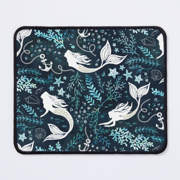 Item preview, Mermaid ocean dark designed and sold by adenaJ.