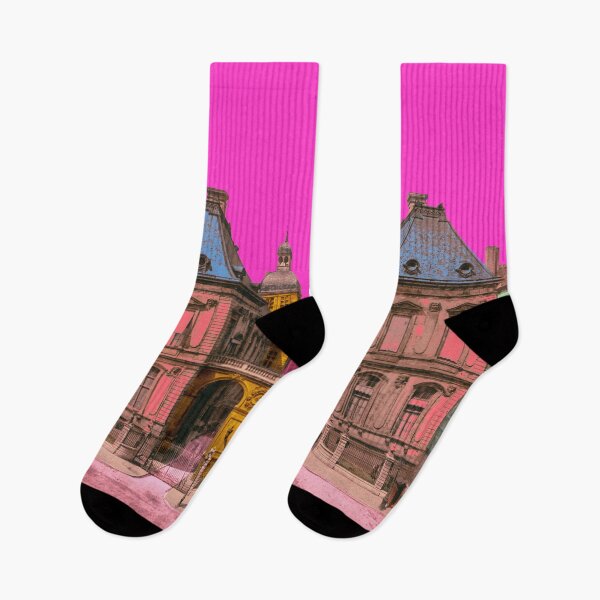 Item preview, vintage city view, Lyon Place de la Comedie, France designed and sold by Mauswohn.
