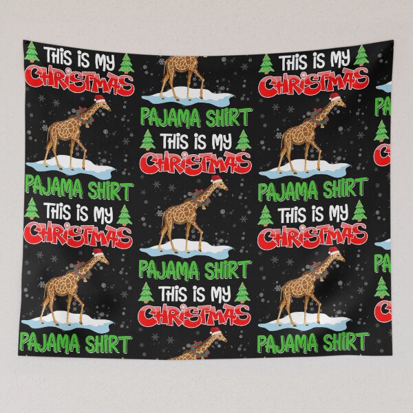 Item preview, Giraffe Christmas Lights This Is My Christmas designed and sold by Nguyenhaithanh.