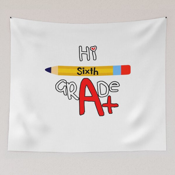 Item preview, Hi Sixth Grade designed and sold by Loving-school.