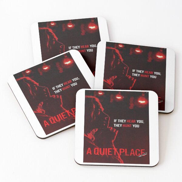 Item preview, They Hear You A Quiet Place Halloween Horror Movie In A Deserted Area Makes The Character In The Movie Have To Be Very Brave To Overcome designed and sold by aquietplaceween.