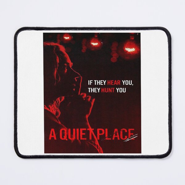 Item preview, They Hear You A Quiet Place Halloween Horror Movie In A Deserted Area Makes The Character In The Movie Have To Be Very Brave To Overcome designed and sold by aquietplaceween.