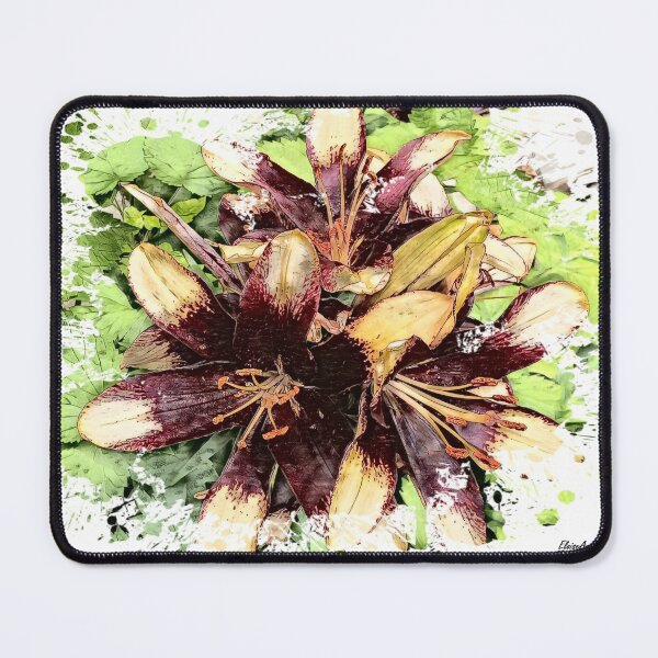 Item preview, Maroon Asiatic Lily designed and sold by EloiseArt.