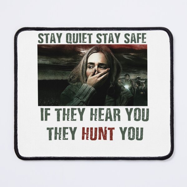 Item preview, A Quiet Place cry Halloween Horror Movie In A Deserted Area Makes The Character In The Movie Have To Be Very Brave To Overcome designed and sold by aquietplaceween.