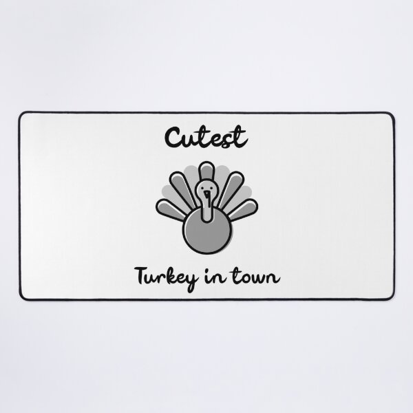 Item preview, Cutest Turkey in Town. Funny Thanksgiving Design. designed and sold by That Cheeky Tee.
