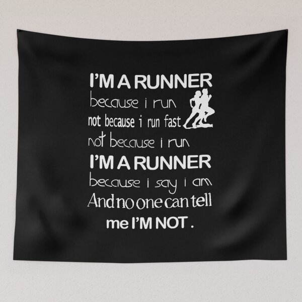 Item preview, I'm A Runner designed and sold by clickmostro.