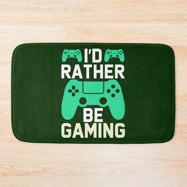 Item preview, I'd Rather Be Gaming designed and sold by Genjitsu-Art.