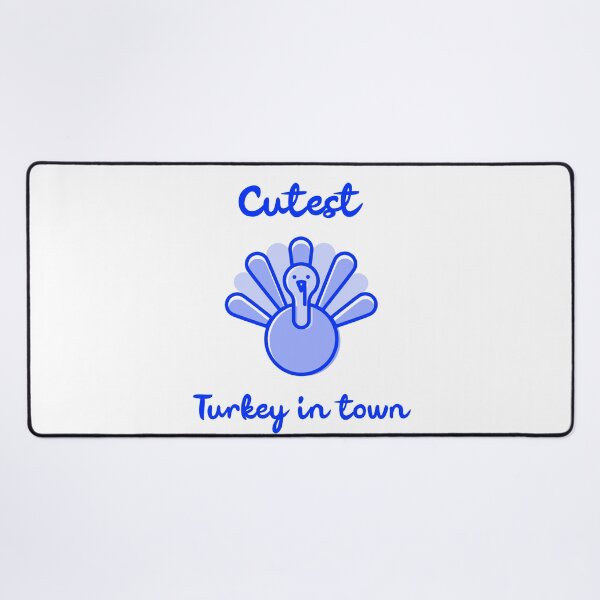 Item preview, Cutest Turkey in Town. Funny Thanksgiving Design. designed and sold by That Cheeky Tee.