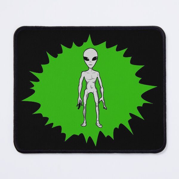 Item preview, Grey Alien Blast Green Plasma ET UFO CE5 designed and sold by AlasAHintStudio.