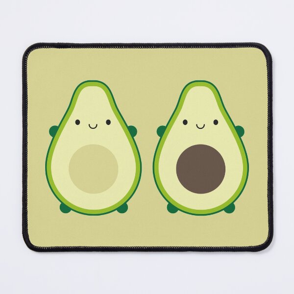 Kawaii Avocados Mouse Pad