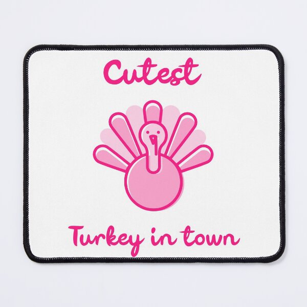 Item preview, Cutest Turkey in Town. Funny Thanksgiving Design. designed and sold by That Cheeky Tee.