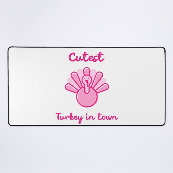 Item preview, Cutest Turkey in Town. Funny Thanksgiving Design. designed and sold by That Cheeky Tee.