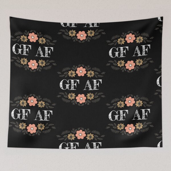Item preview, Funny Gluten Free Humor Gluten Free Af designed and sold by phuongthihai.
