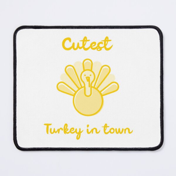 Item preview, Cutest Turkey in Town. Funny Thanksgiving Design. designed and sold by That Cheeky Tee.