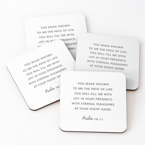Item preview, You make known to me path of life; Psalm 16:11 NIV designed and sold by corbrand.