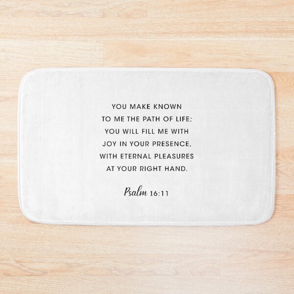 Item preview, You make known to me path of life; Psalm 16:11 NIV designed and sold by corbrand.