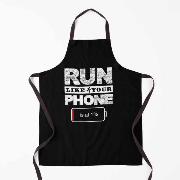Item preview, Run Like Your Phone Is At 1% designed and sold by clickmostro.