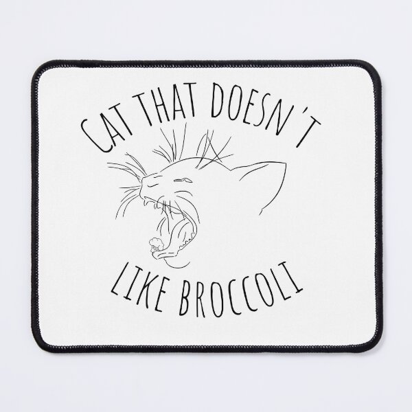 Item preview, Cat that doesn't like broccoli designed and sold by lookperfect.