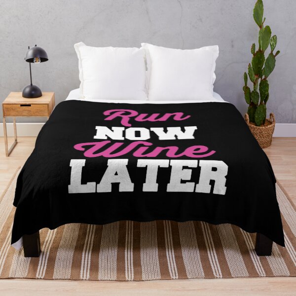 Item preview, Run Now Wine Later designed and sold by clickmostro.
