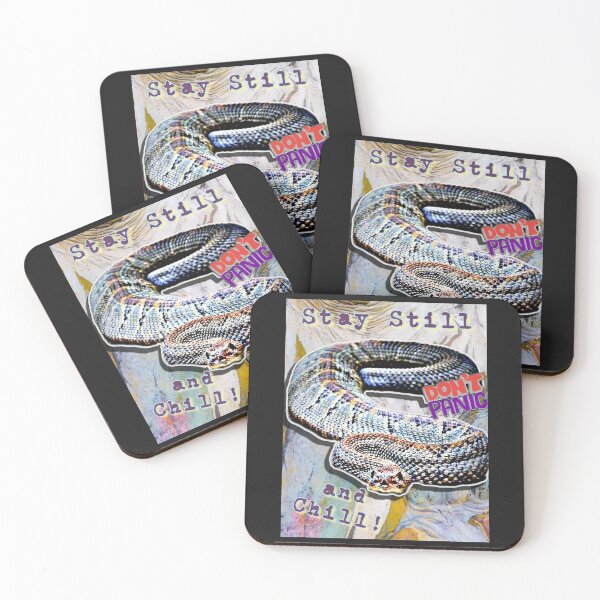 Item preview, Stay Still and Chill - Saying with a Snake designed and sold by Studiopanda.