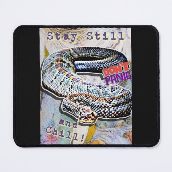 Item preview, Stay Still and Chill - Saying with a Snake designed and sold by Studiopanda.