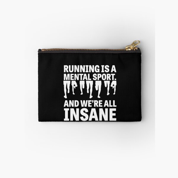 Item preview, Running Is A Mental Sport And We're All Insance designed and sold by clickmostro.