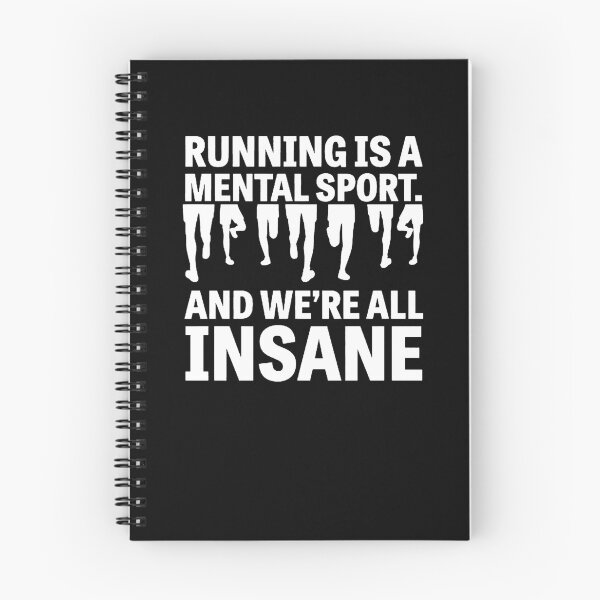 Item preview, Running Is A Mental Sport And We're All Insance designed and sold by clickmostro.