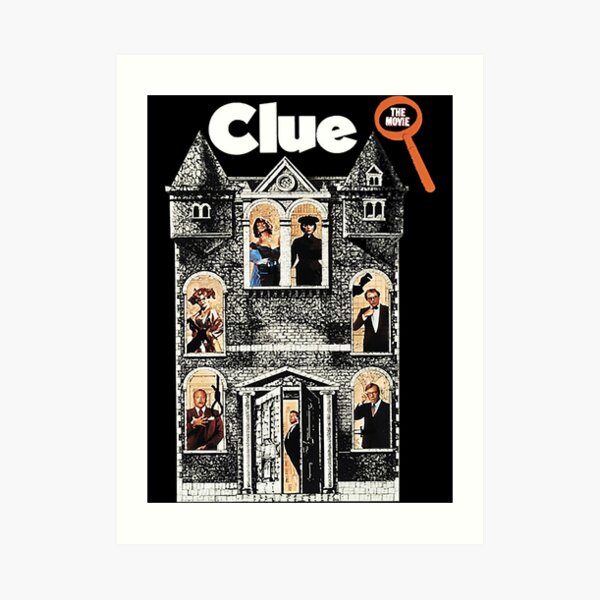 Halloween Clue Funny Gift Art Print