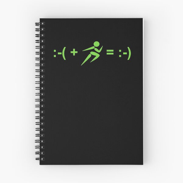 Item preview, Running Makes Me Happy designed and sold by clickmostro.