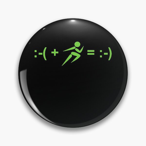 Item preview, Running Makes Me Happy designed and sold by clickmostro.