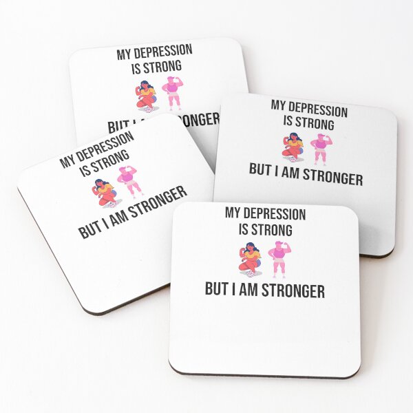 Item preview, My depression is strong, but I am stronger designed and sold by Dvzshirts.