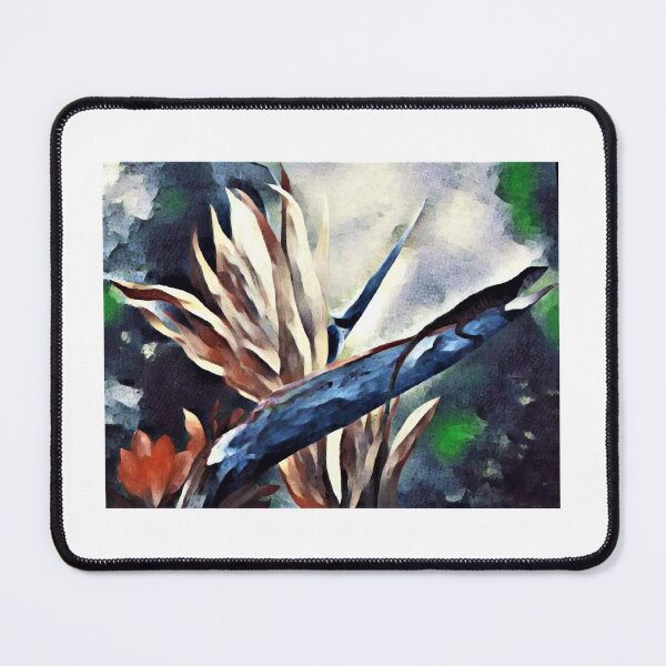 Item preview, Bird of Paradise and Sunbathing Lizard designed and sold by EloiseArt.