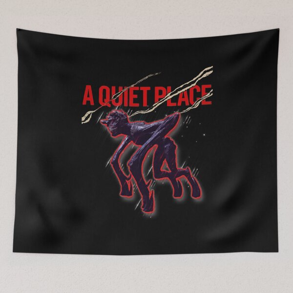 Item preview, A Quiet Place Halloween Horror Movie In A Deserted Area Makes The Character In The Movie Have To Be Very Brave Death Angle designed and sold by aquietplaceween.