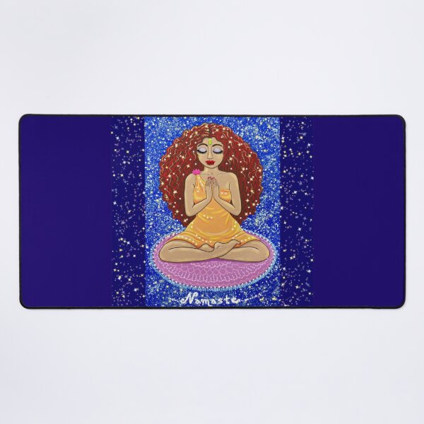 Item preview, Glowing Namaste Starchild designed and sold by Soozie Wray.
