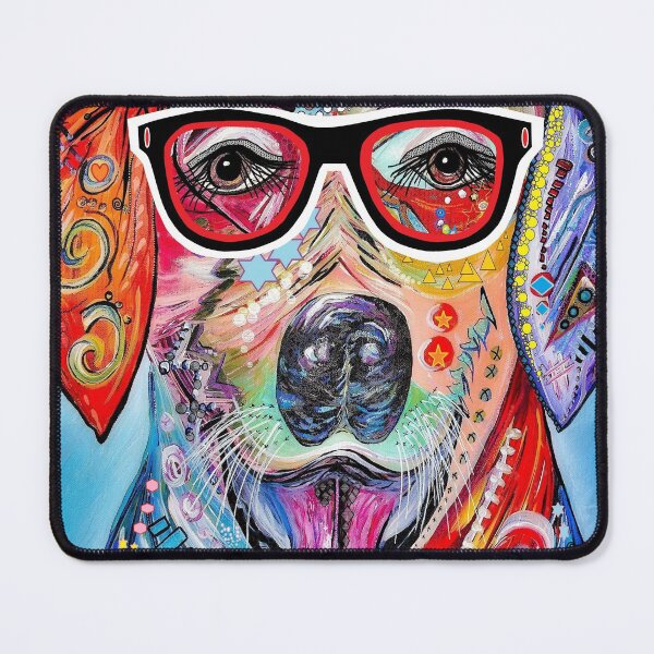 Item preview, Studious Labrador with Glasses designed and sold by EloiseArt.