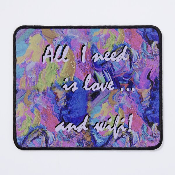 Item preview, All I Need is Love ... and Wifi designed and sold by EloiseArt.
