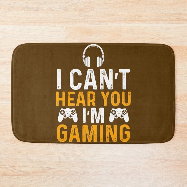Item preview, I Can't Hear You I'm Gaming  designed and sold by Genjitsu-Art.