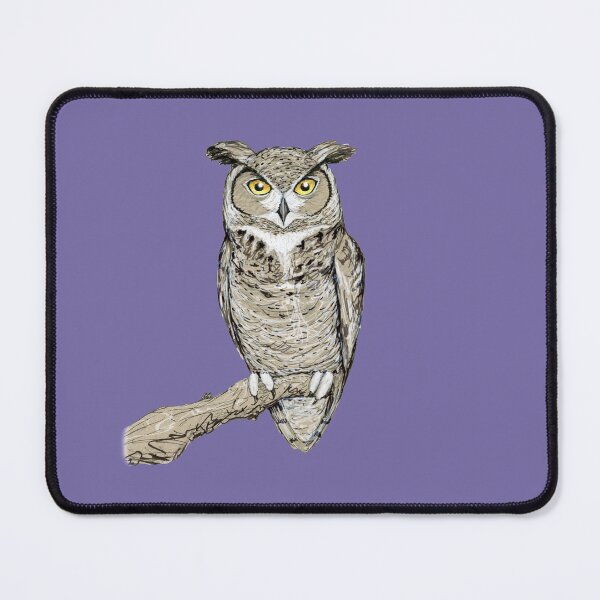Item preview, Great horned owl designed and sold by Bwiselizzy.
