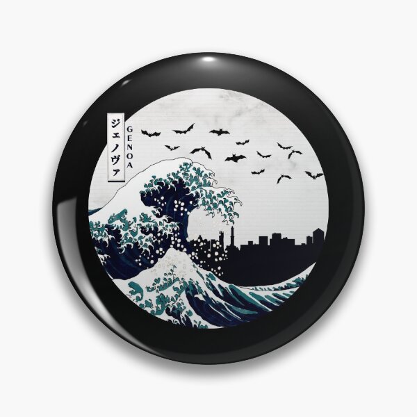 Item preview, Genoa Kanagawa Wave Dark designed and sold by DFerraz.
